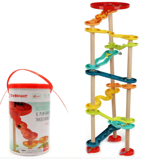 Іграшка дерев'яна Падаючі кульки 10 поверхів №120463/Top Bright/(6) — купити | Канцелярський Сад