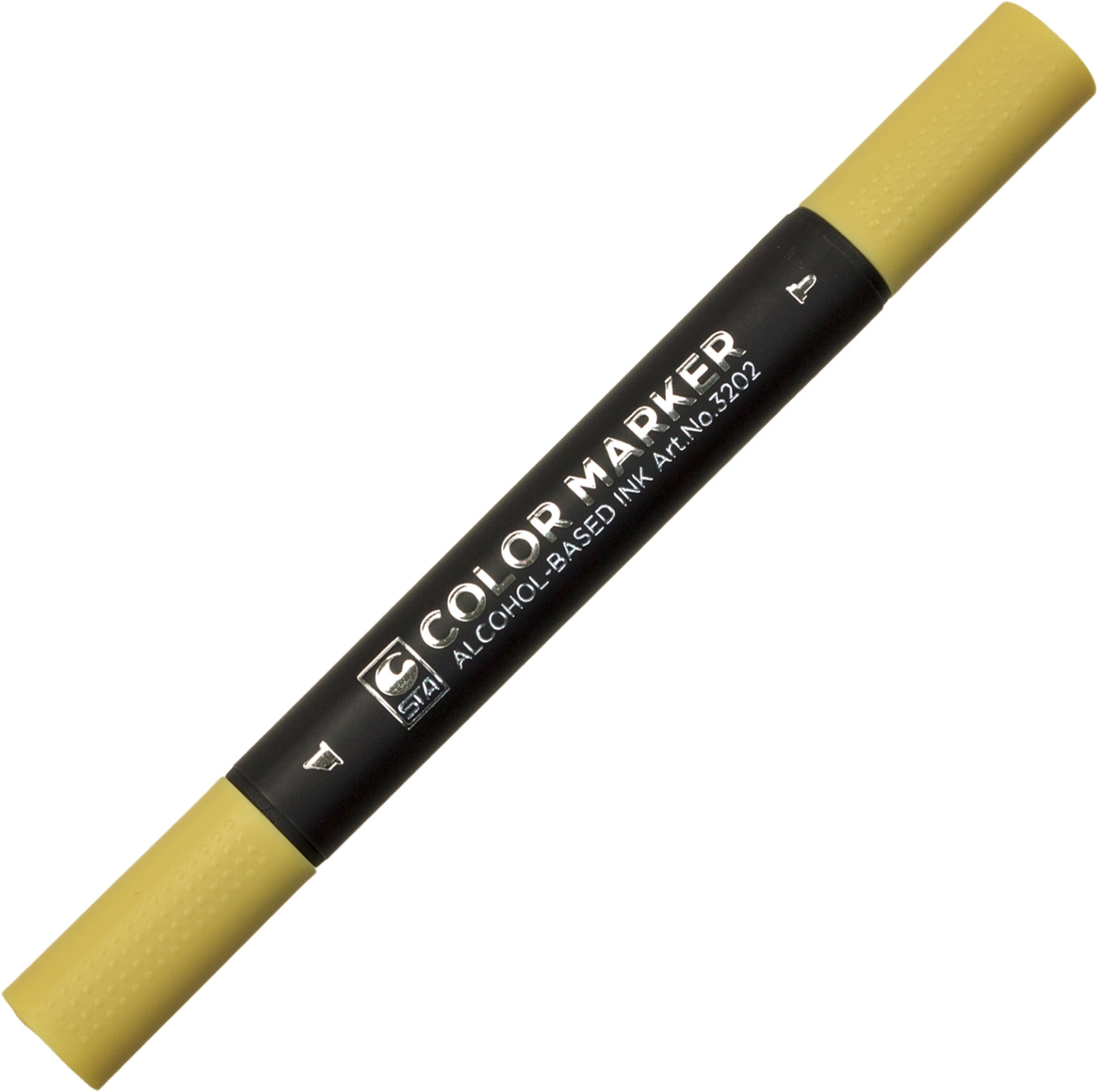 Маркер худож. двостор. "STA" №3202-104 коричнево-сірий(6) — фото товару | Канцелярський Сад