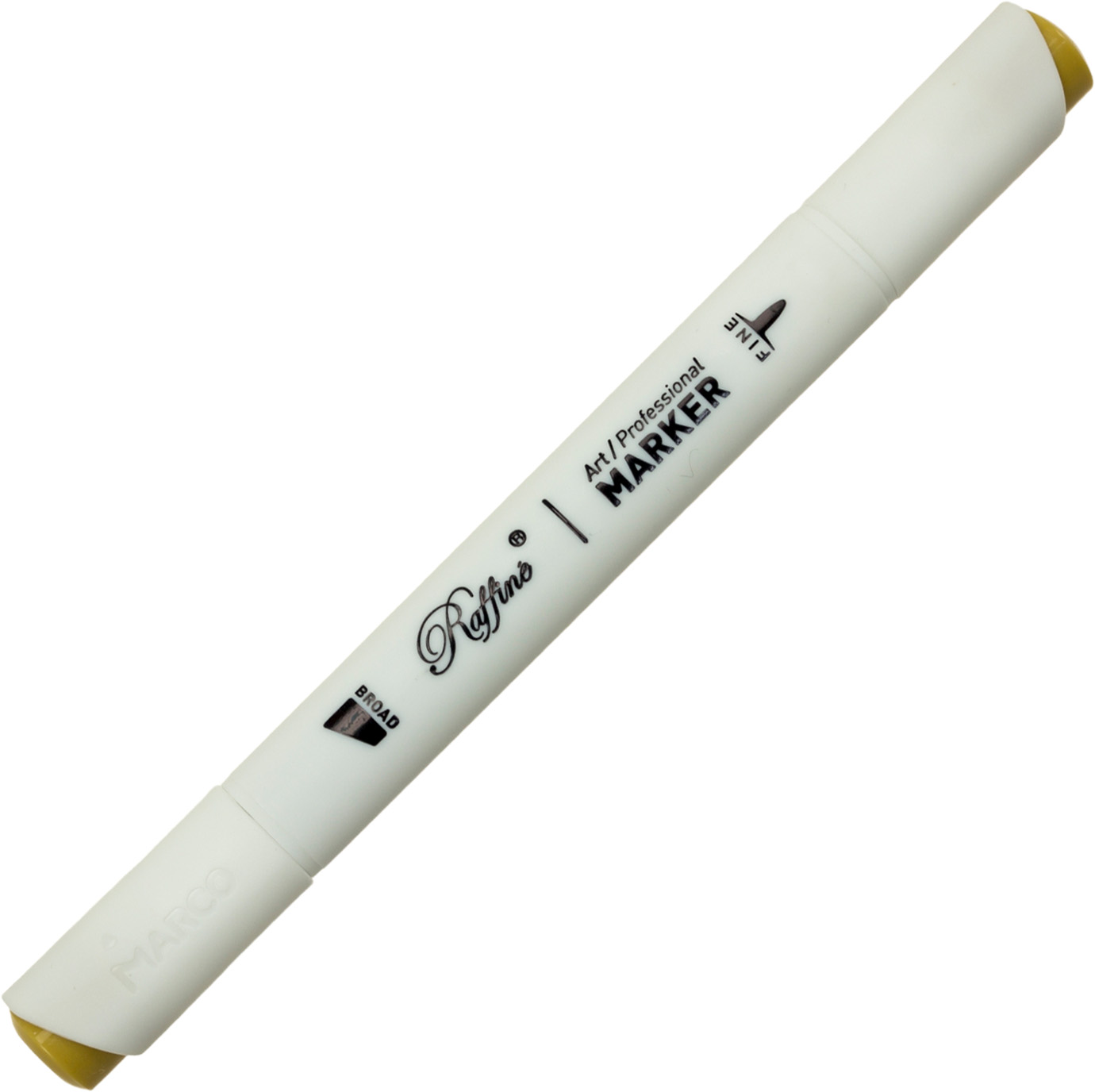 Маркер-скетч двостор. "Marco" Dark yellow №7800-6CB/Y325(6) — фото товару | Канцелярський Сад