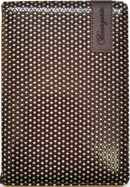 Блокнот А5 80арк. кліт. шкірзам. №9201/Мандарин/(40) — фото товару | Канцелярський Сад