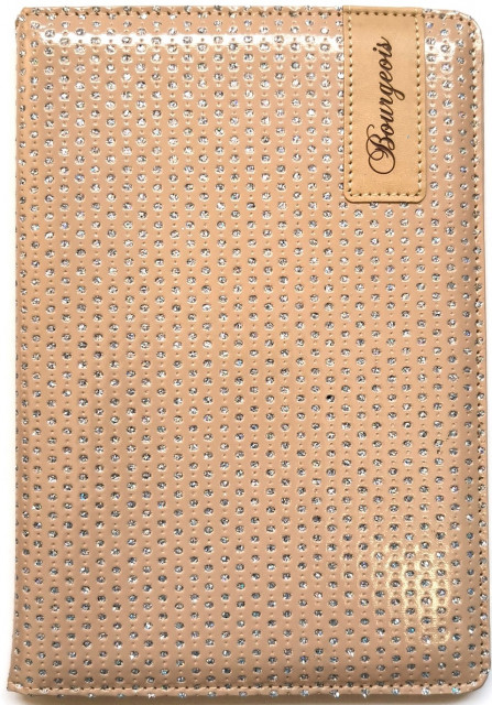 Блокнот А5 80арк. кліт. шкірзам. №9203/Мандарин/(40) — фото товару | Канцелярський Сад