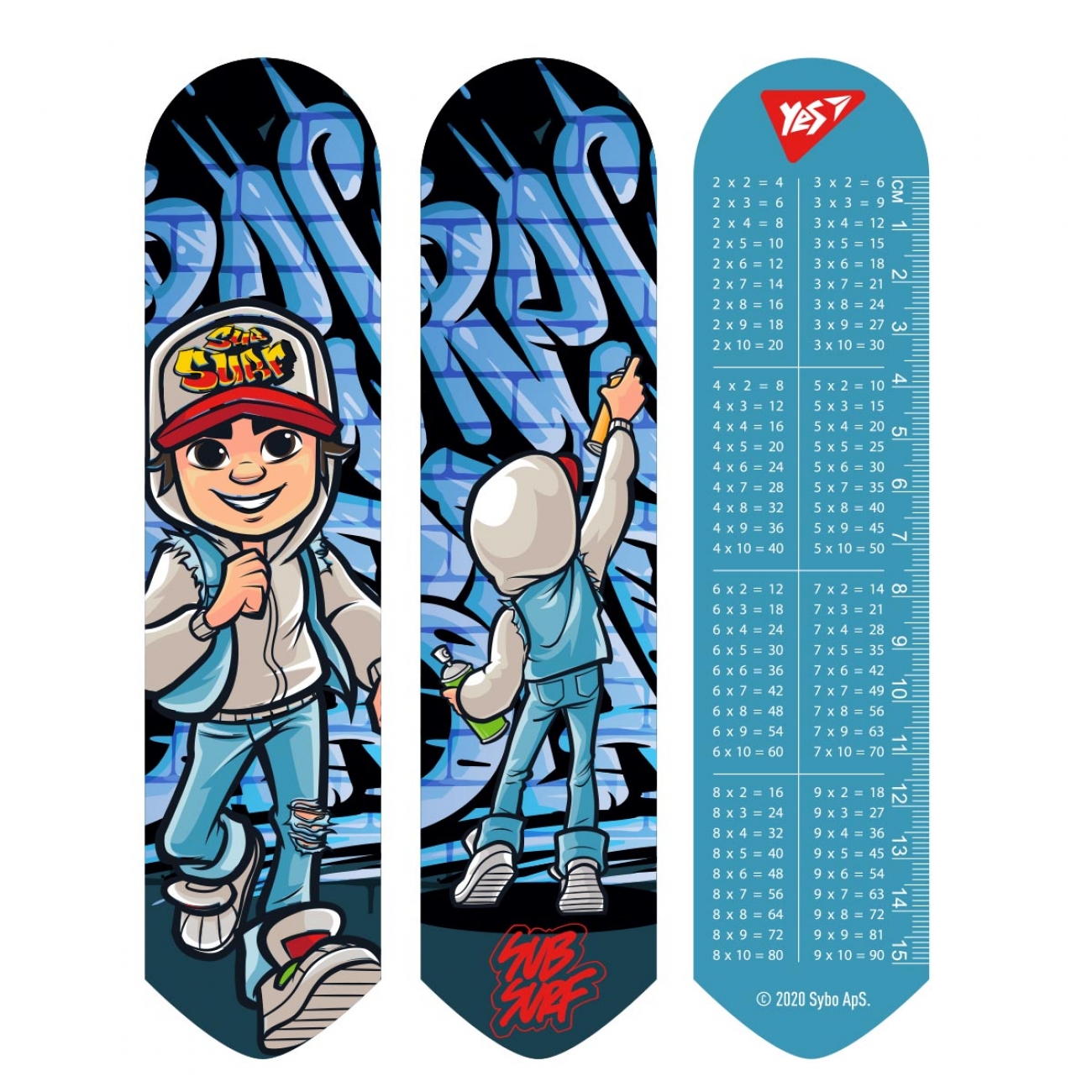 Закладка пласт. "Yes" №707561 2D SubSurf(10)(100) — фото товару | Канцелярський Сад