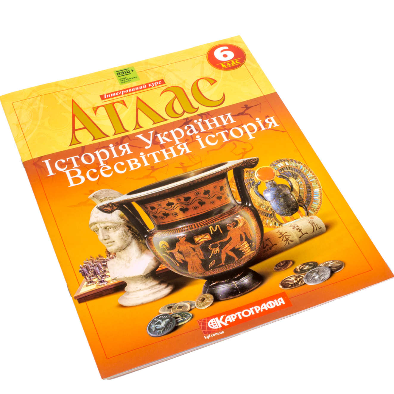 Атлас А4 "Всесвітня історія. Історія України" 6кл №6259/Картографія/(50) — фото товару | Канцелярський Сад