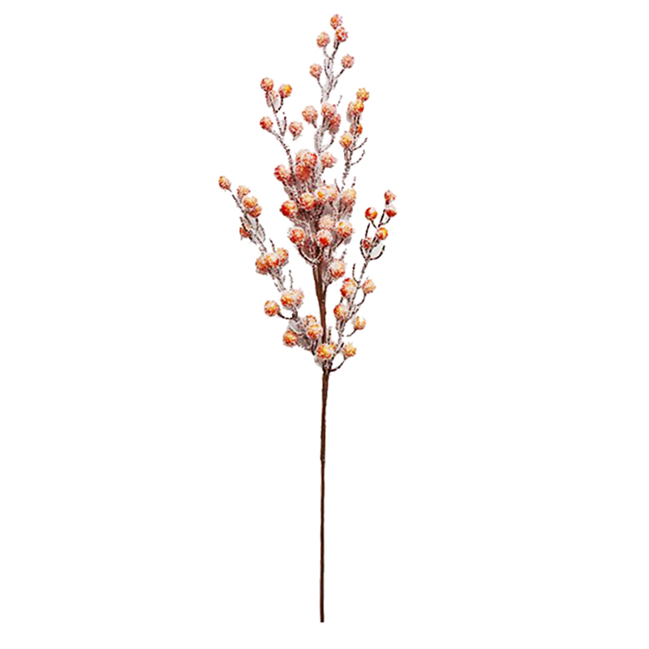 Гілка декор. засніжена 68см з осінніми ягодами №973932/Yes!Fun/ — фото товару | Канцелярський Сад