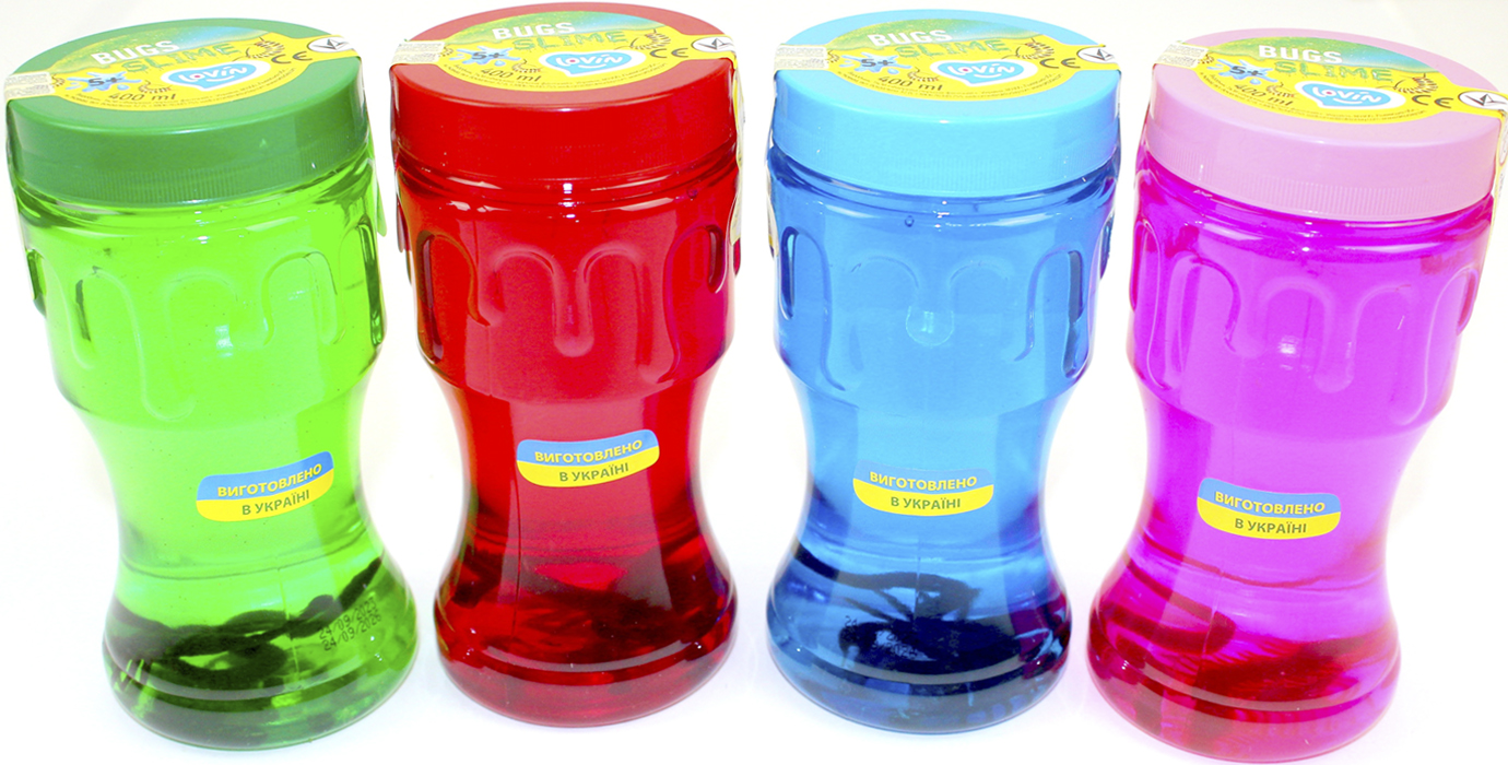 Іграшка-антистрес "Lovin"Slime Bugs 400мл №80173(12) — фото товару | Канцелярський Сад