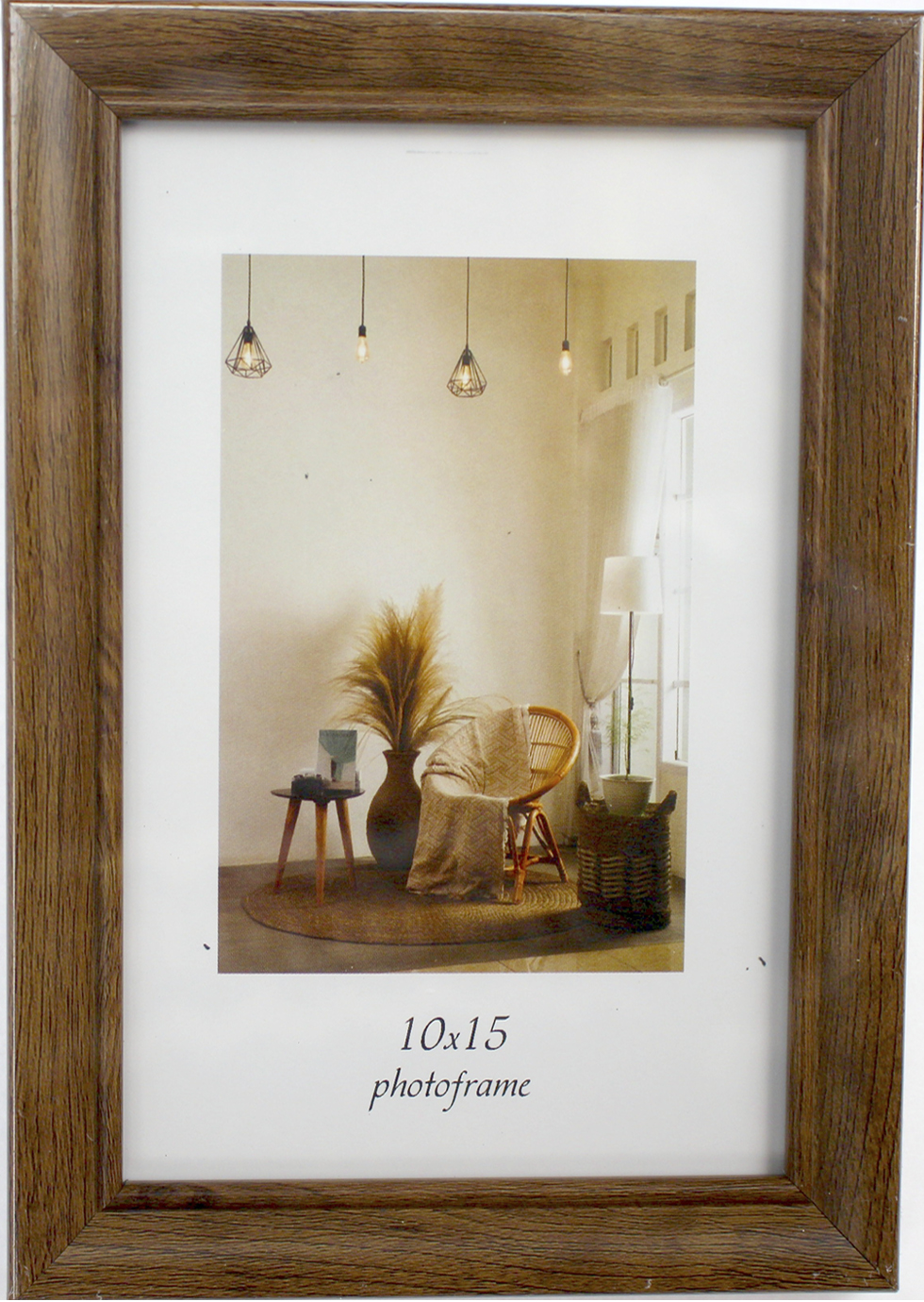 Фоторамка "Elite" 10х15 №MK-103 світло-коричнева(19) — фото товару | Канцелярський Сад