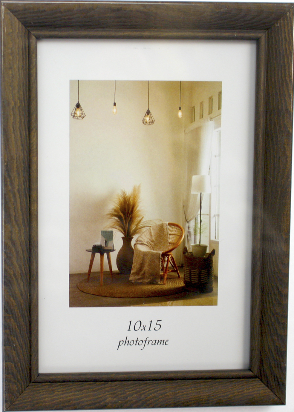 Фоторамка "Elite" 10х15 №MK-104 темно-коричнева(22) — фото товару | Канцелярський Сад
