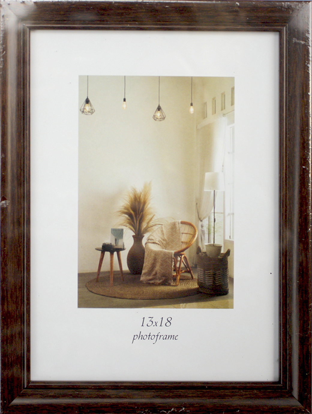 Фоторамка "Elite" 13х18 №MK-109 темно-коричнева(20) — фото товару | Канцелярський Сад