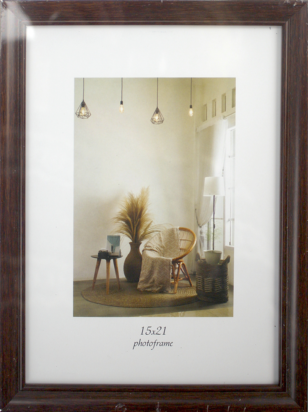 Фоторамка "Elite" 15х21 №MK-109 темно-коричнева(22) — фото товару | Канцелярський Сад