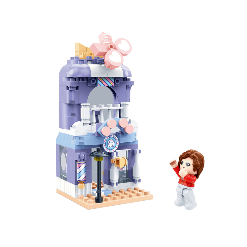 Конструктор "Banbao" Центральна вулиця,перукарня,140дет. №ET806 — фото товару | Канцелярський Сад