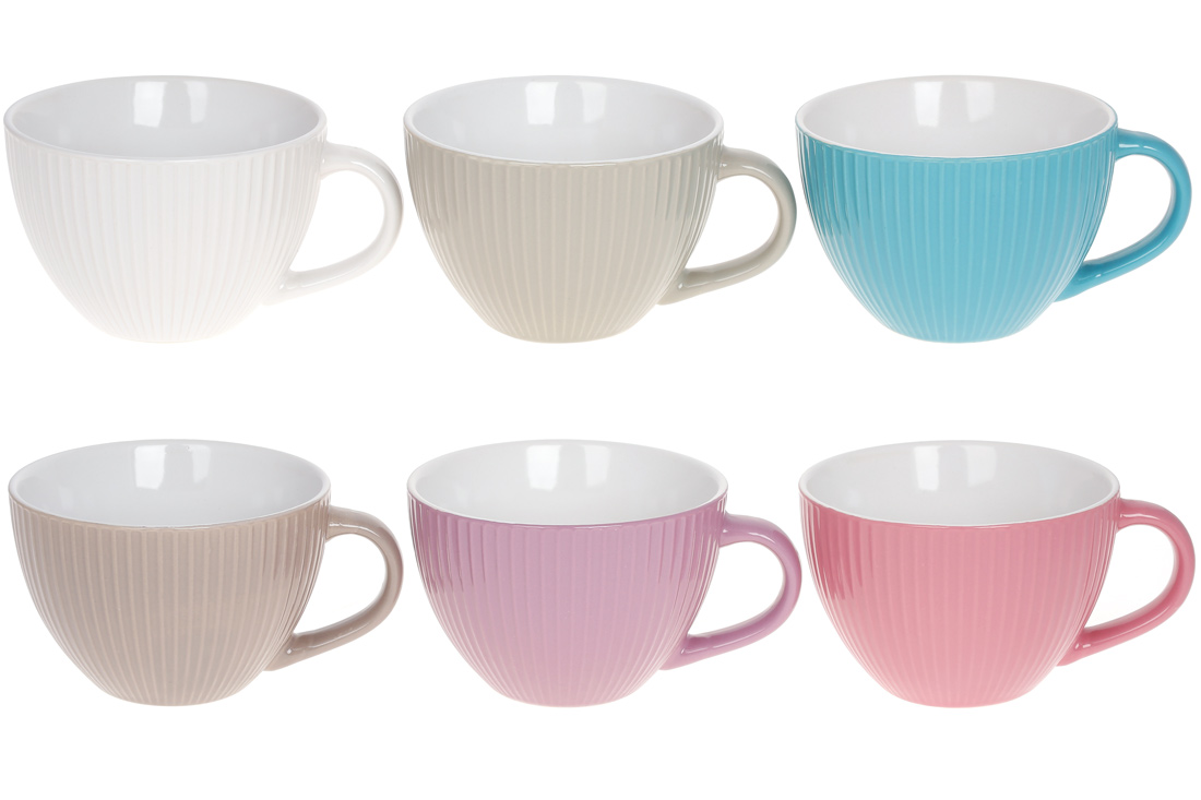 Чашка керам. 450мл "Аліканте" №344-183/Bonadi/(6)(24) — фото товару | Канцелярський Сад