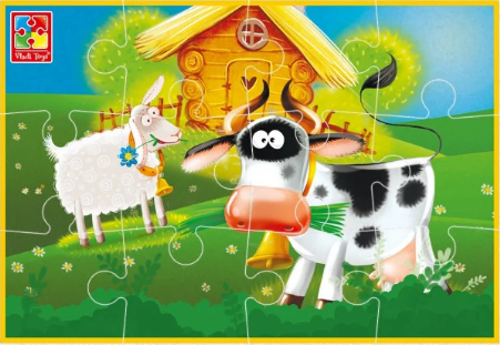 Пазли м'які "Малюк зможе. Ферма" №VT1103-97(35) — фото товару | Канцелярський Сад