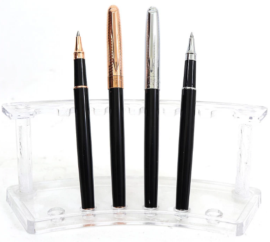 Ручка кап. метал. "Baixin" №RP912 (-1-2) синя mix(12) — фото товару | Канцелярський Сад