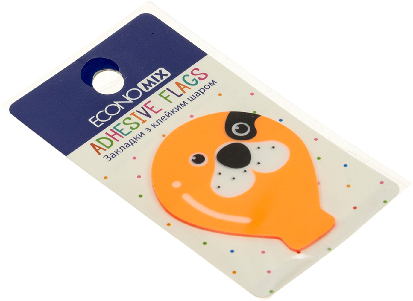 Стікери-закладки пласт. "Economix" Fun balloons 40х50мм 20шт асорті №E20967-03(48) — фото товару | Канцелярський Сад