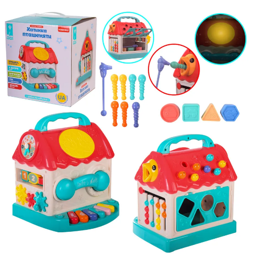 Іграшка розвиваюча муз."Пташеня" озвучена укр. мовою,лабіринт,рахунок,орган №PL-721-59 — купити | Канцелярський Сад