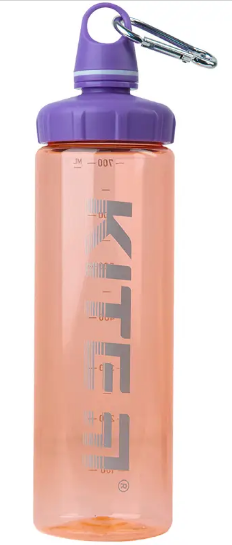 Пляшка для води пласт. "Kite" 750мл,персикова №K22-406-02(12)(48) — фото товару | Канцелярський Сад