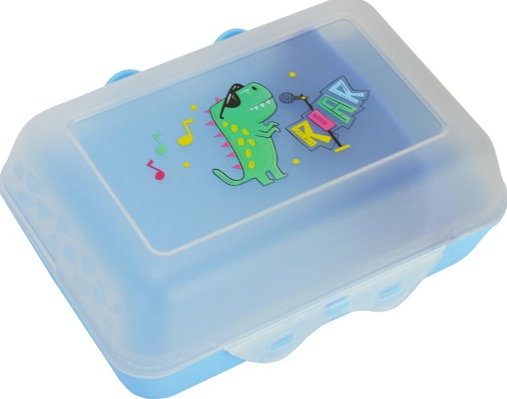 Ланч бокс пласт. "Optima" 850мл Rock блакитний №O98111(12) — фото товару | Канцелярський Сад