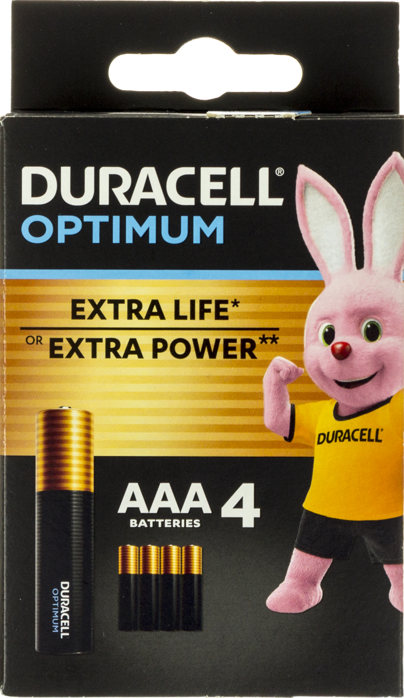 Батарейки Duracell Optimum LR-03/блістер 4шт (8) — купити | Канцелярський Сад