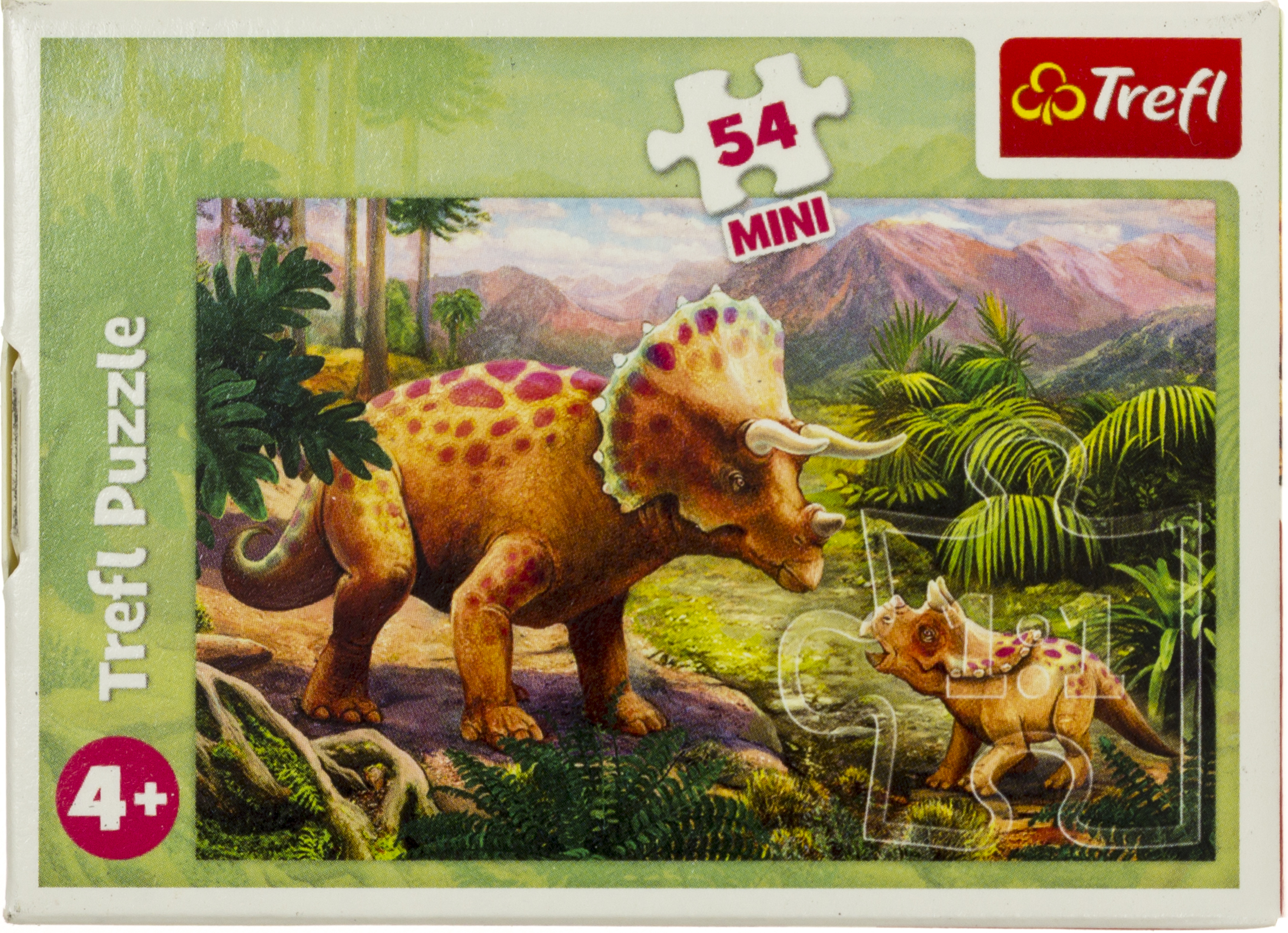 Пазли Trefl 54ел. Тиранозаври №19729 — фото товару | Канцелярський Сад