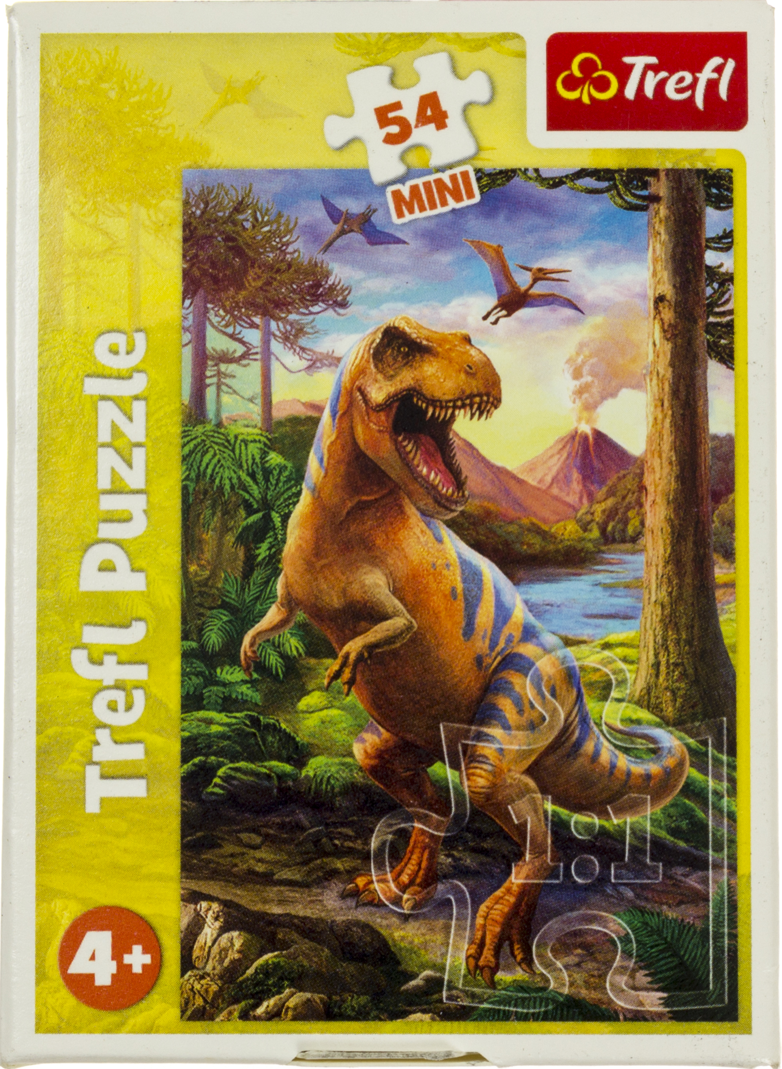 Пазли Trefl 54ел. Тірекс №19731 — фото товару | Канцелярський Сад