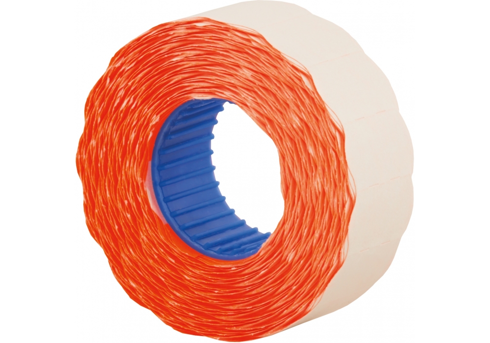 Цінник для автом.пістолета фігурн. "Economix" 22х12мм 1000шт черв №E21303-03(10)(100)(300) — фото товару | Канцелярський Сад