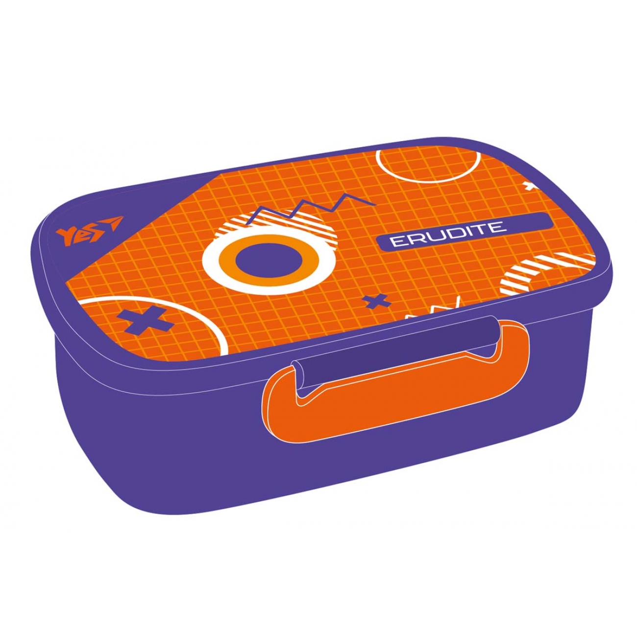 Ланч бокс пласт. "Yes" 750мл Erudite №707939(12)(48) — фото товару | Канцелярський Сад