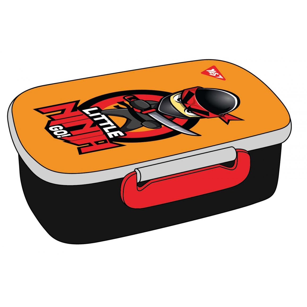 Ланч бокс пласт. "Yes" 420мл Ninja №707929(12)(72) — фото товару | Канцелярський Сад