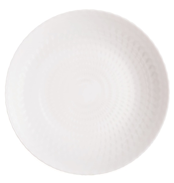 Тарілка супова скло "Luminarc.Pampille White" 20см №Q4656(6)(24) — фото товару | Канцелярський Сад