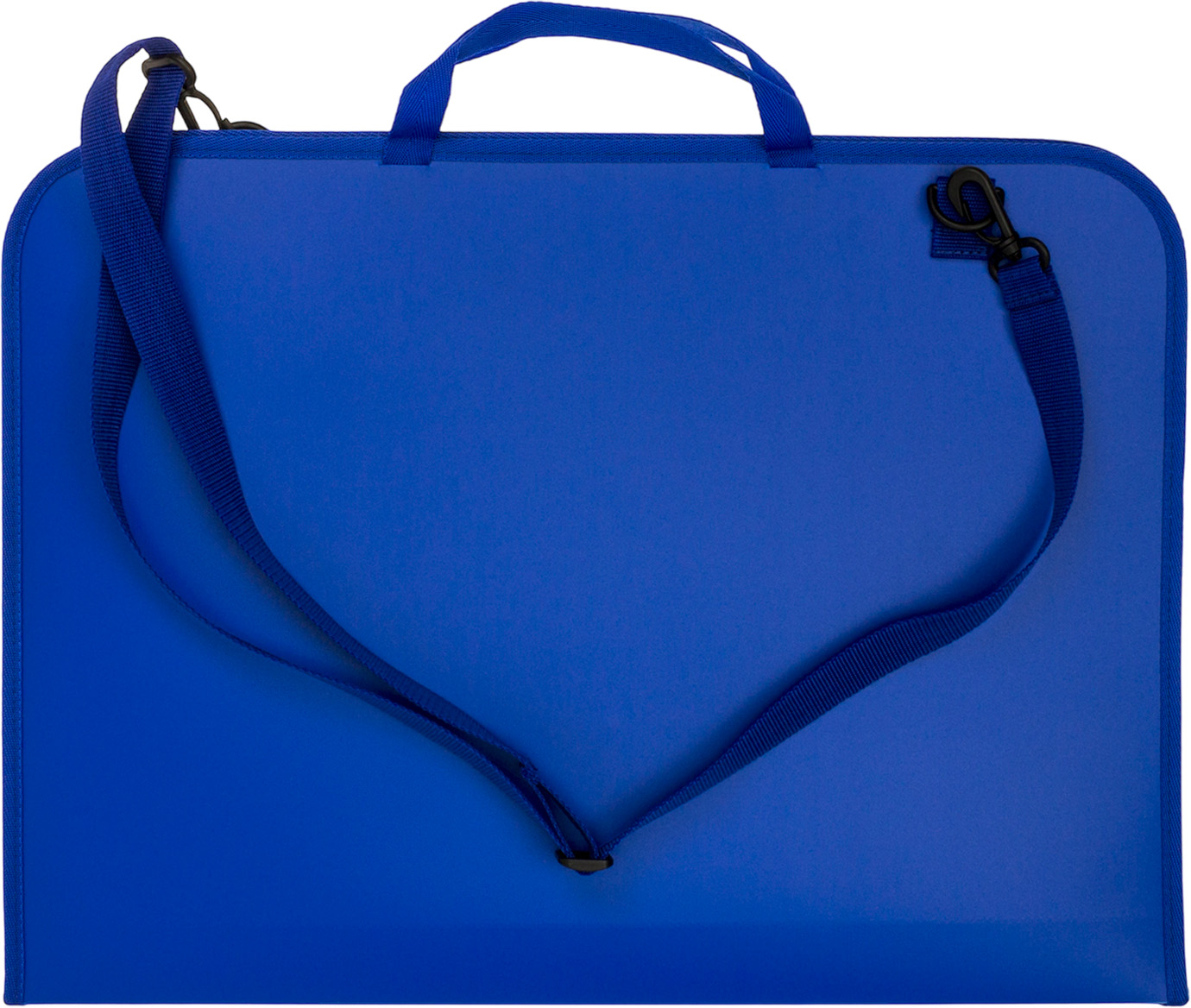 Портфель "CoolForSchool" №CF30005 А3 пласт. на блиск.,синій(20) — фото товару | Канцелярський Сад