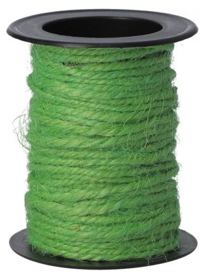 Шнур декор. джутовий 5м зелений №RM-5M(20VCB)-J09(20) — фото товару | Канцелярський Сад