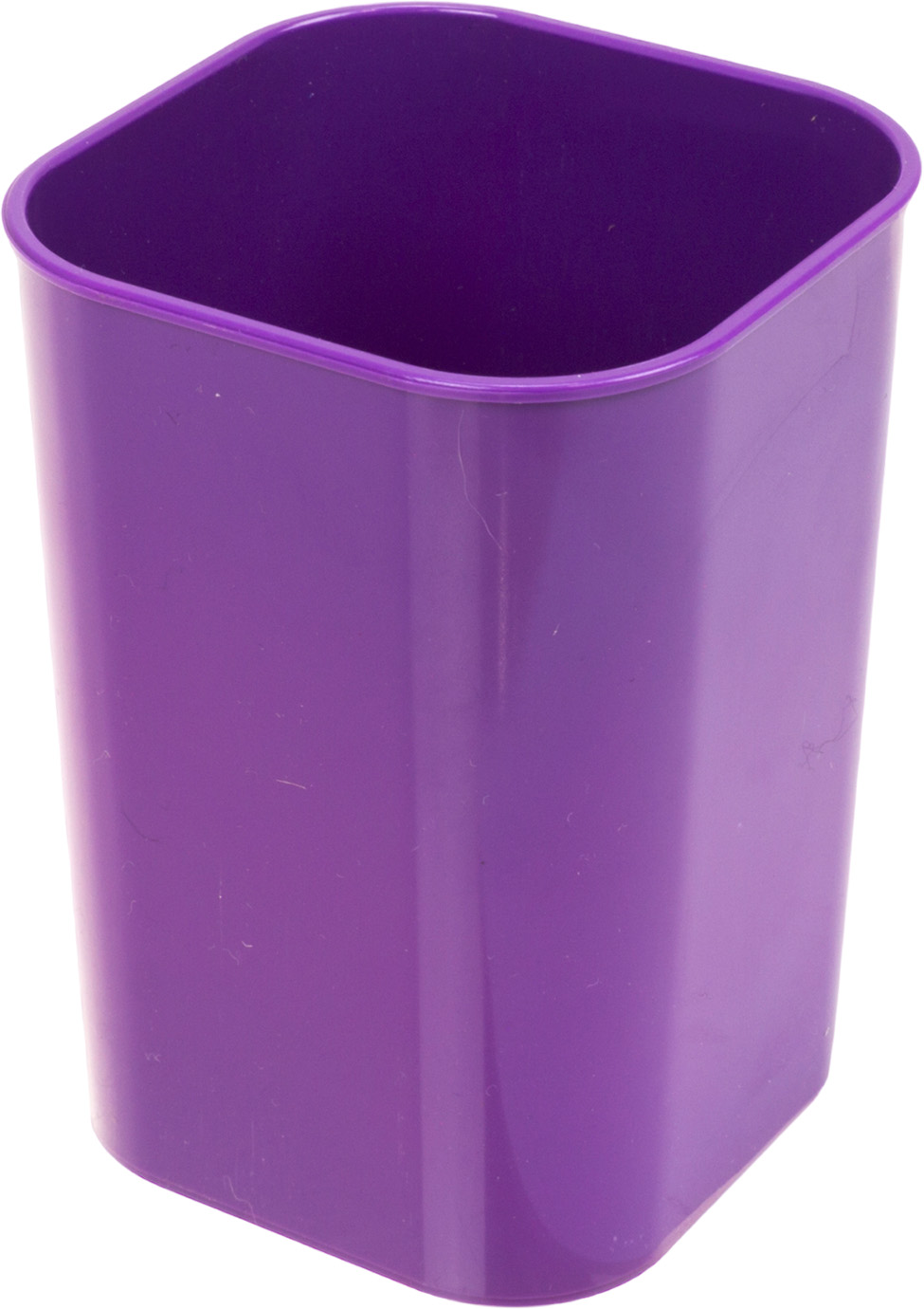 Стакан для ручок "КіП" СТРП-01 квадр. фіолетовий (4) — фото товару | Канцелярський Сад