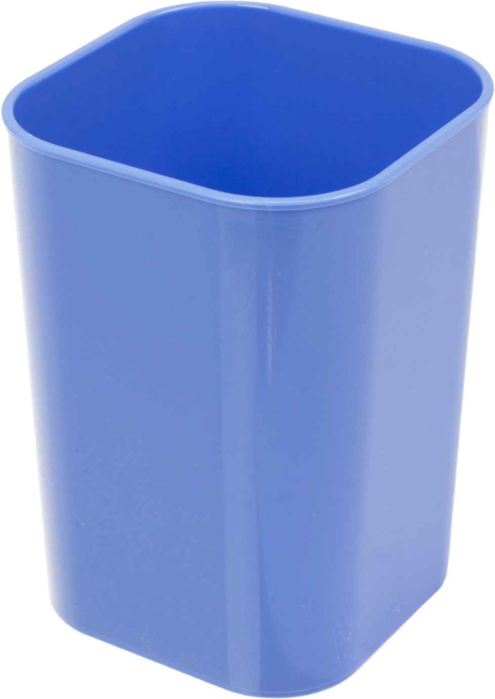 Стакан для ручок "КіП" СТРП-01 квадр. св.-синій (4) — фото товару | Канцелярський Сад