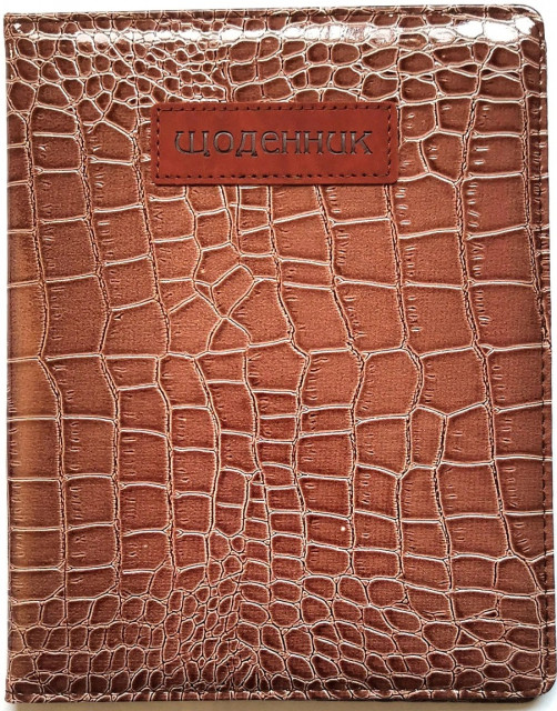 Щоденник шк. шкірзам. А5 №SD1514/5528 48арк./Мандарин/(30) — фото товару | Канцелярський Сад