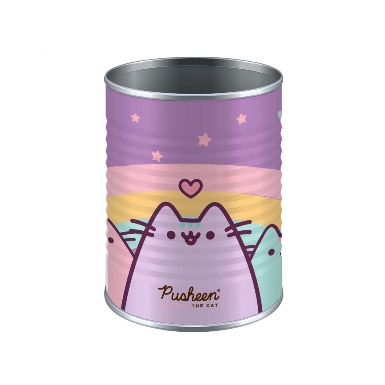 Стакан для ручок метал. "Yes" №470505 "Pusheen"(50) — фото товару | Канцелярський Сад