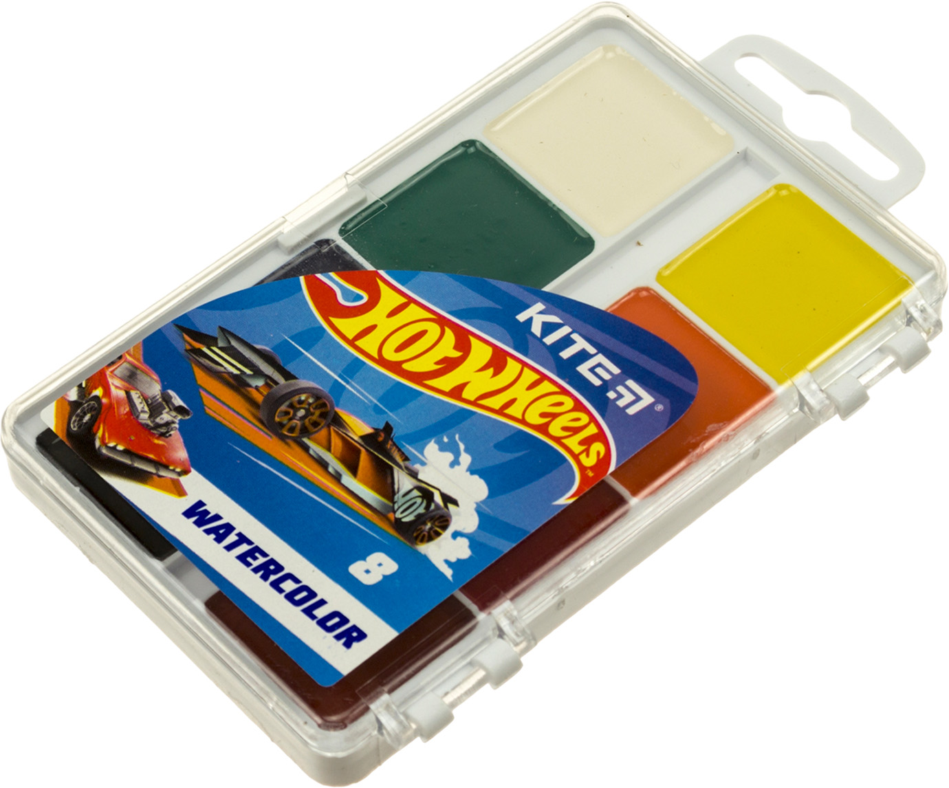 Акварель 8 кольор. "Kite" "Hot Wheels" №HW23-065(42) — фото товару | Канцелярський Сад