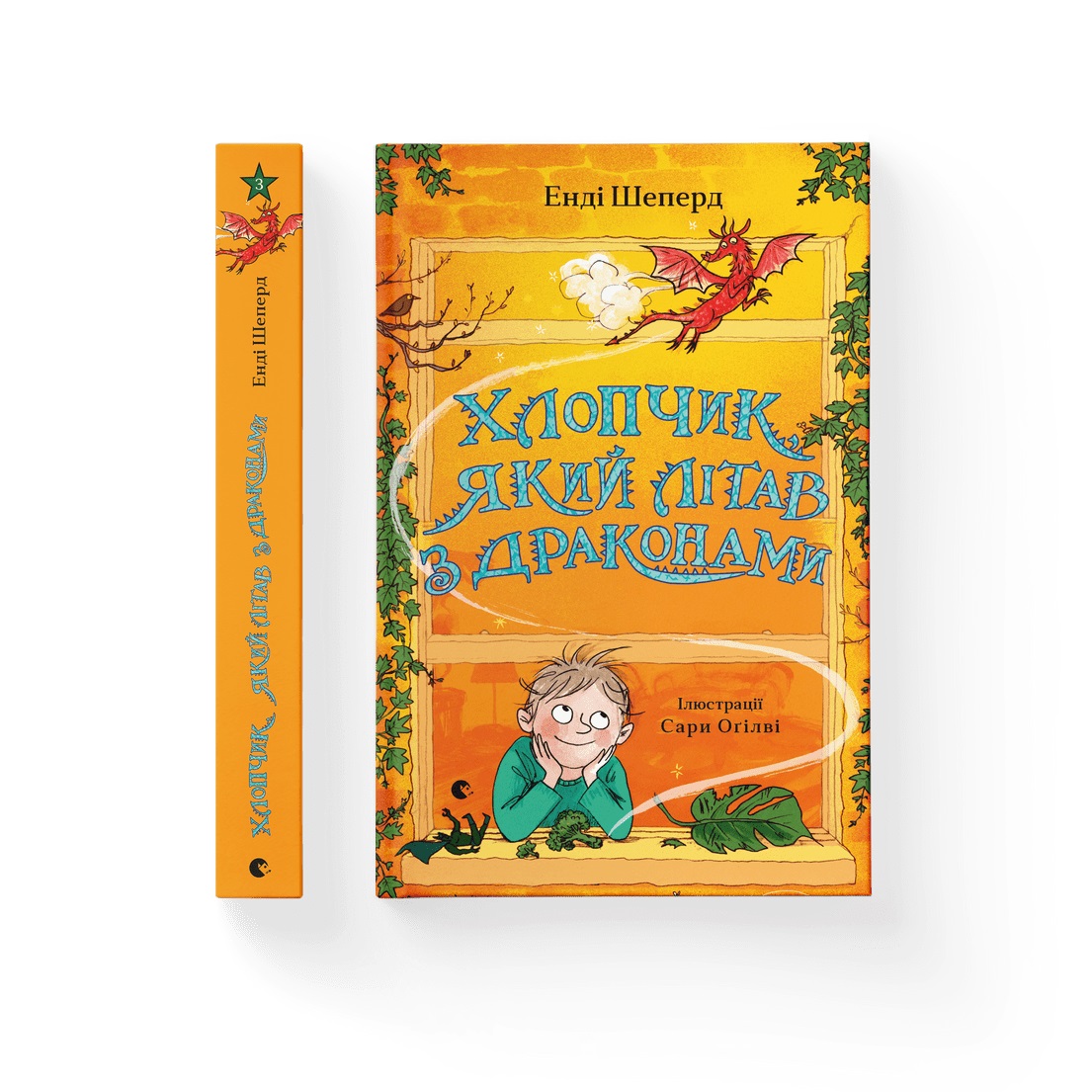 Книжка А5 "Хлопчик, який літав з драконами" Е.Шепард кн.3 №0991 /ВСЛ/(10) — фото товару | Канцелярський Сад
