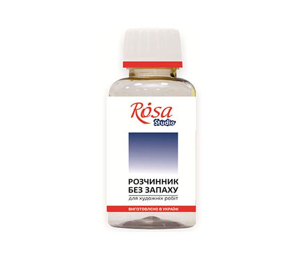 Розчинник без запаху 125мл №755125/Rosa Studio/(15) — фото товару | Канцелярський Сад