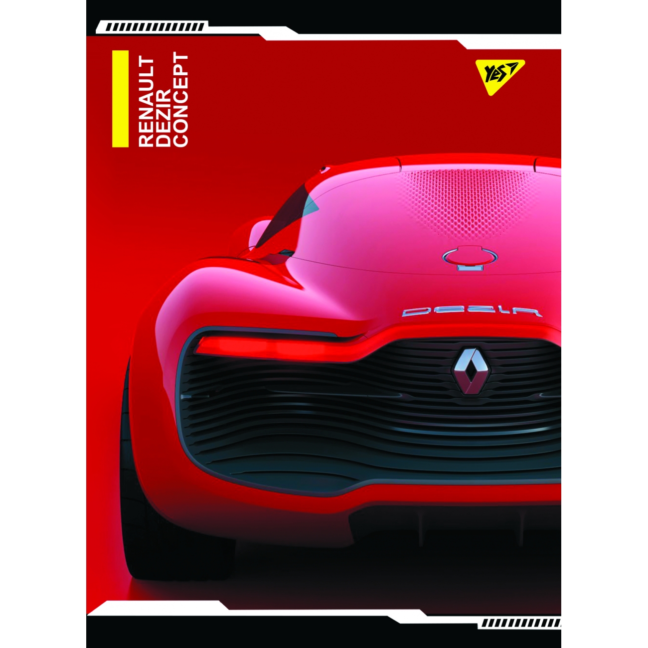 Зошит А4 48арк. кліт. м'яка обкл. "Dezir concept" №681932/Yes/(3)(60) — фото товару | Канцелярський Сад