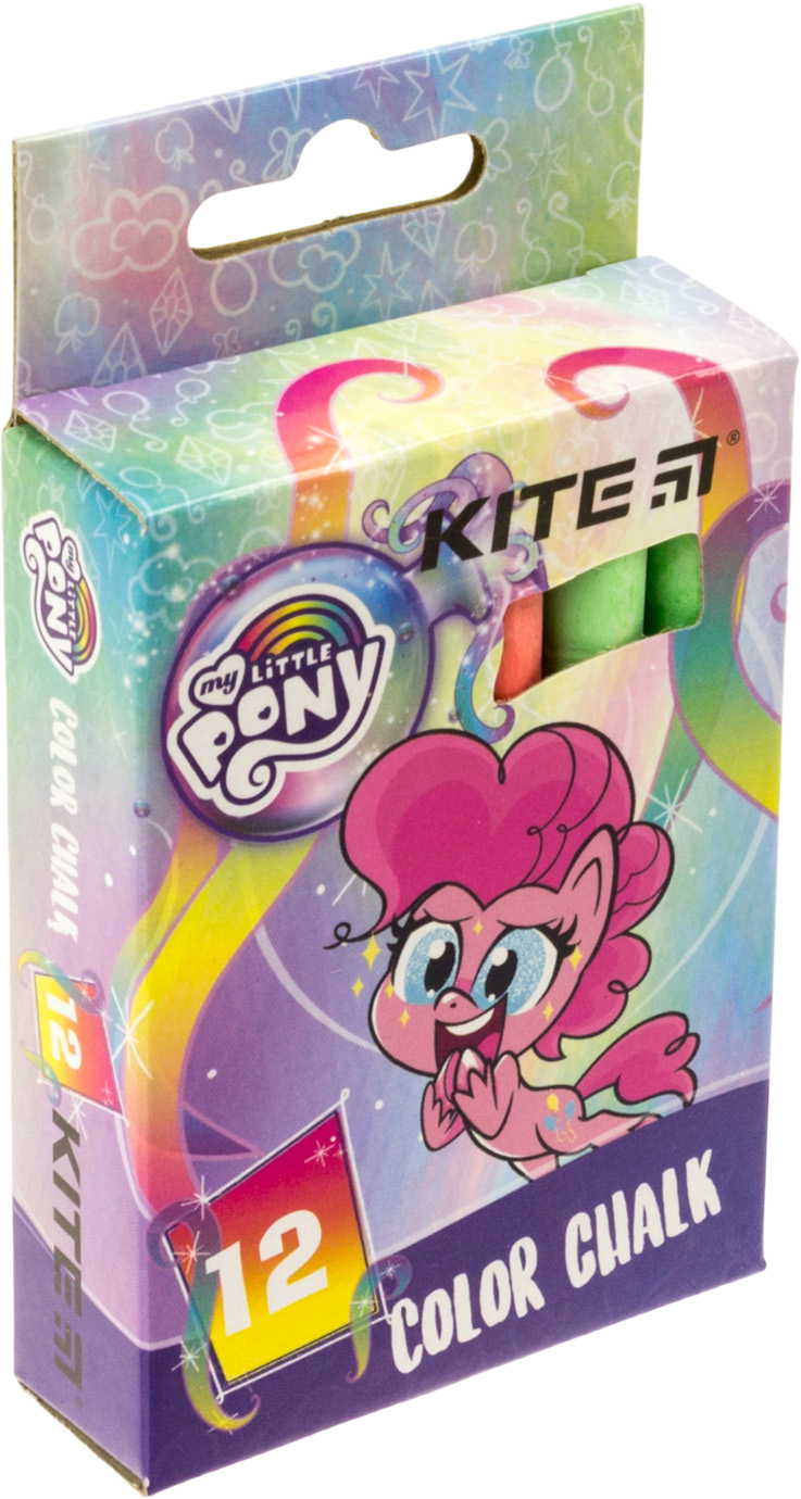 Крейда кольор. "Kite" №LP21-075 12шт Litlle Pony(12)(288) — купити | Канцелярський Сад