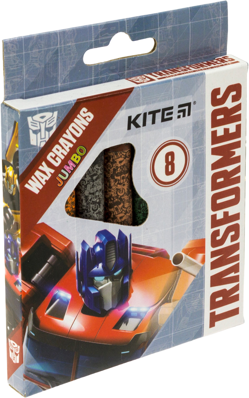 Крейда воск. "Kite" №TF21-076 8кольор. TF — купити | Канцелярський Сад