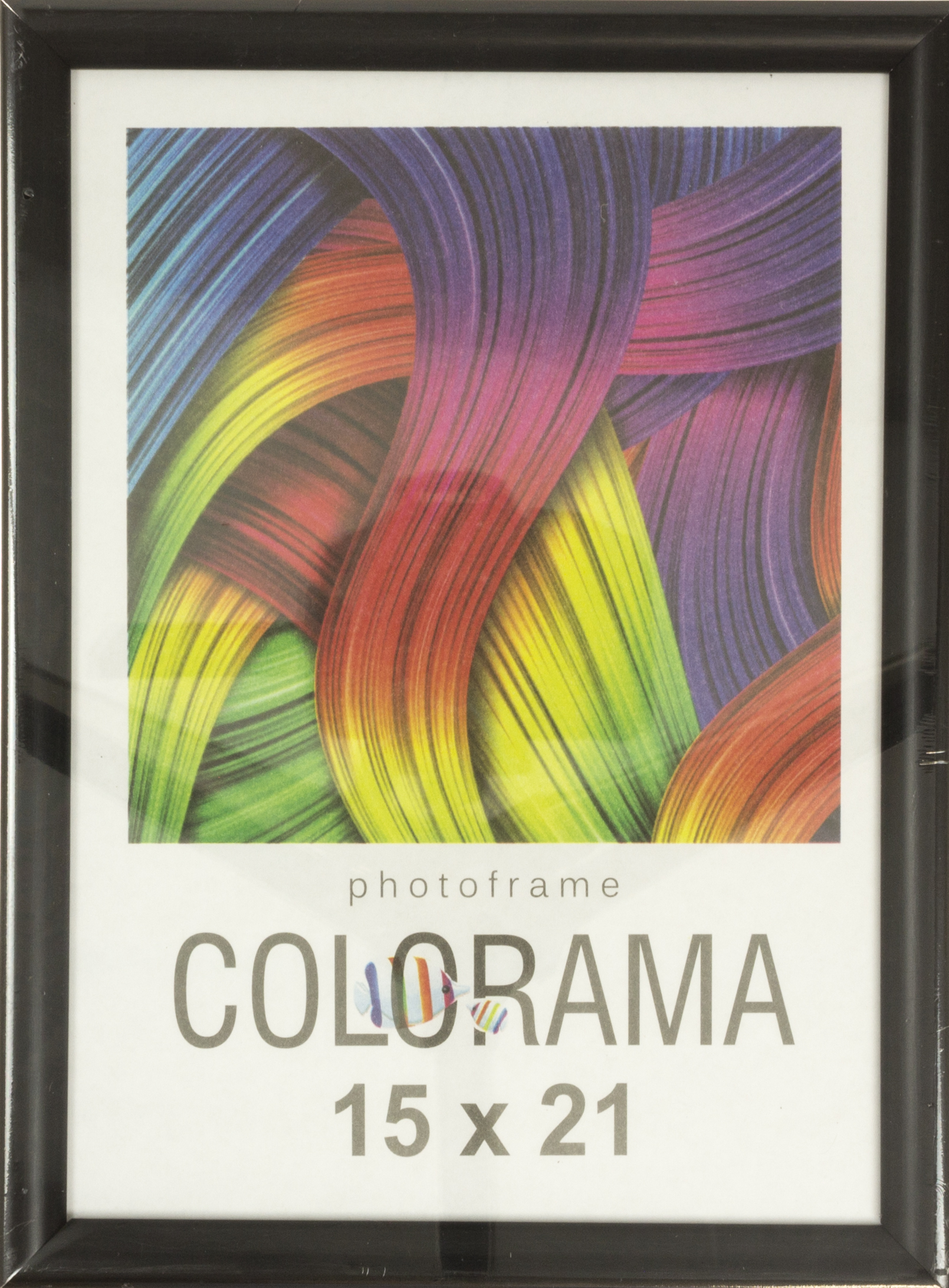 Фоторамка "Colorama" 15х21 black №1.5(24) — фото товару | Канцелярський Сад