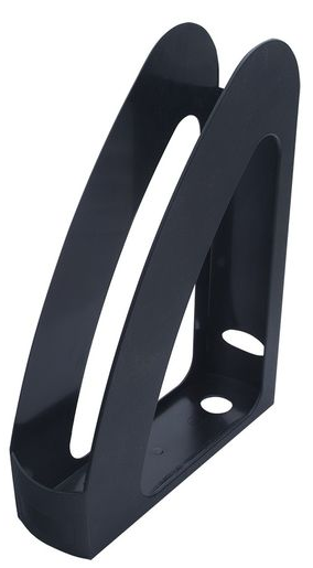 Лоток вертик. "Economix" №E80531 Райдуга чорний(12) — купити | Канцелярський Сад