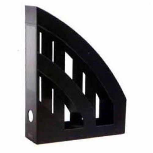 Лоток вертик. "КіП" №ЛВ-01 1від. чорний(14) — фото товару | Канцелярський Сад