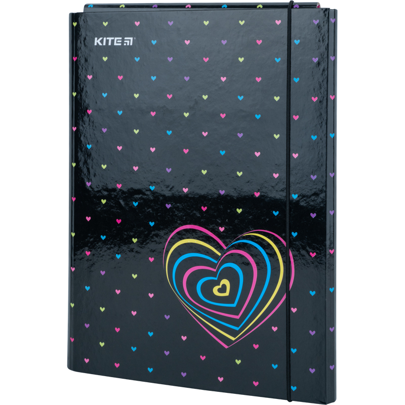 Папка для праці А4 "Kite" №K22-213-01 Hearts(20) — фото товару | Канцелярський Сад