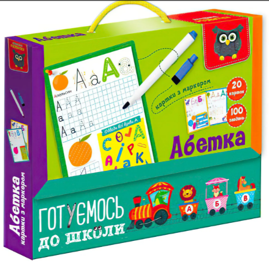 Гра наст. "Весела абетка" №VT5010-21(18) — фото товару | Канцелярський Сад