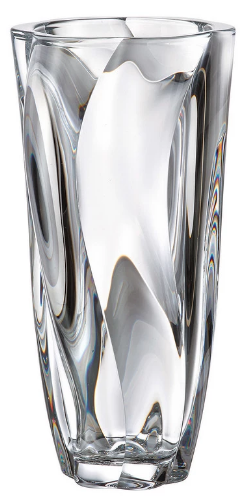 Ваза скло "Bohemia.Barley Twist" 25,5cм №8KH03/0/99V75/255 — купити | Канцелярський Сад