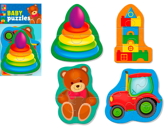 Бебі-пазли м'які "Малюк зможе."Іграшки" №VT1106-94 — купити | Канцелярський Сад