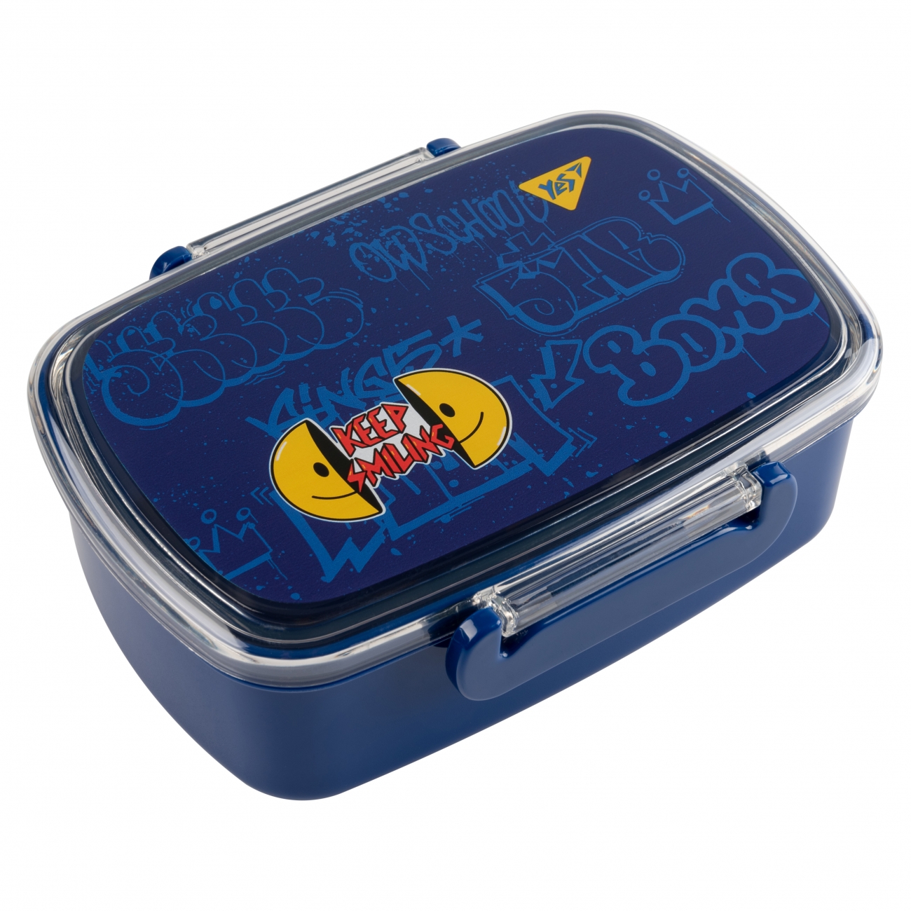 Ланч бокс пласт. "Yes" 750мл Melt smile №707922(12)(48) — фото товару | Канцелярський Сад