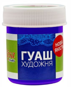 Гуашева фарба "Rosa Studio" ультрамарин 40мл №323915/1342 — фото товару | Канцелярський Сад