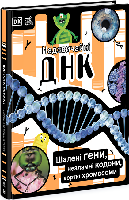 Книжка А4 "Розширення світогляду : Надзвичайні ДНК. Шалені гени, незламні кодони, верткі хромосоми"/Ранок/(5) — фото товару | Канцелярський Сад